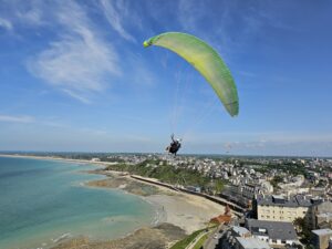 saut en parapente